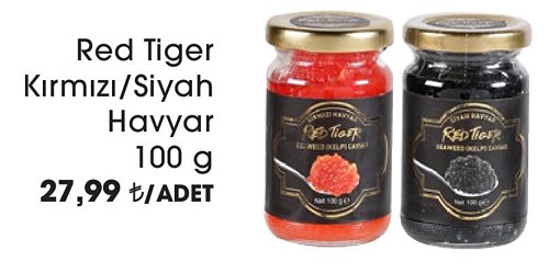 Red Tiger Kırmızı/Siyah Havyar 100 g image