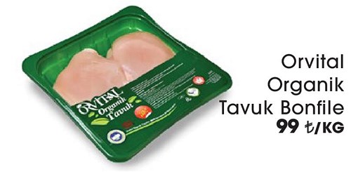 Orvital Organik Tavuk Bonfile kg image