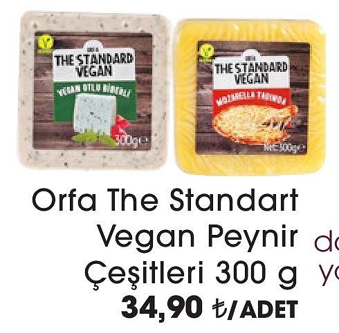 Orfa The Standart Vegan Peynir Çeşitleri 300 g image