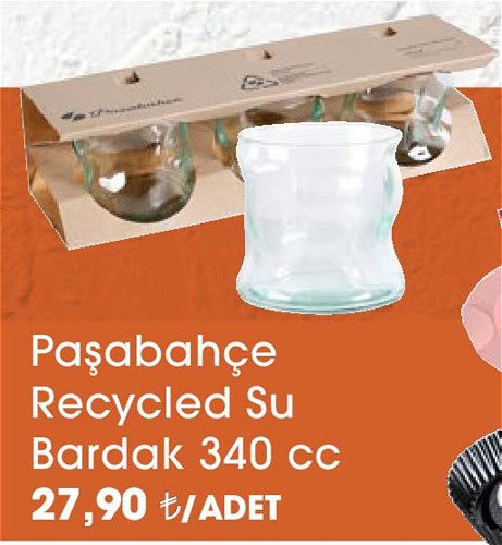 Paşabahçe Recycled Su Bardak 340 cc image