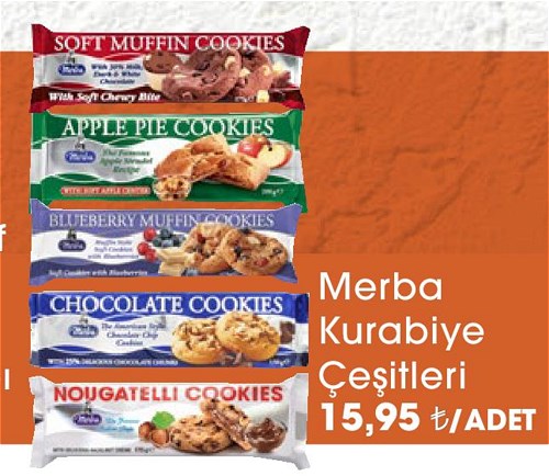 Merba Kurabiye Çeşitleri/Adet image