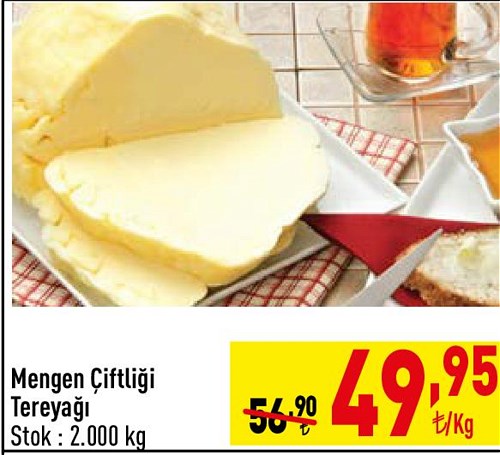 Mengen Çiftliği Tereyağı Kg image