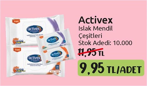 Activex Islak Mendil Çeşitleri image