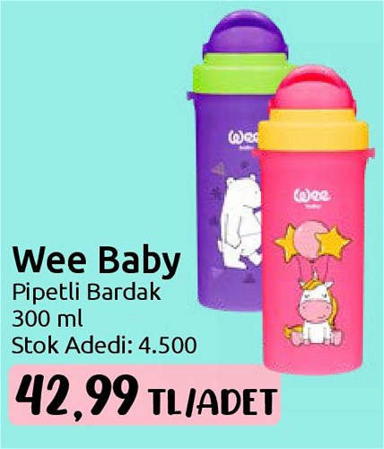 Wee Baby Pipetli Bardak 300 ml image