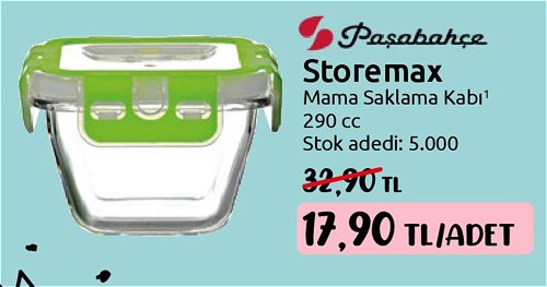 Paşabahçe Storemax Mama Saklama Kabı 290 cc image