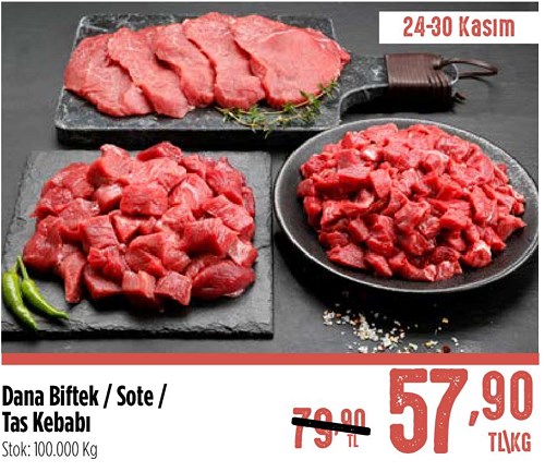 Dana Biftek/Sote/Tas Kebabı kg image