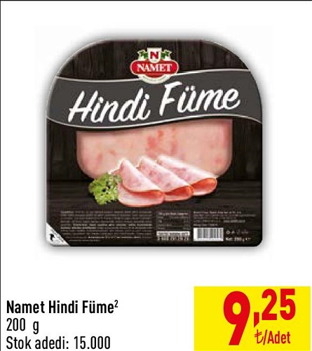 Namet Hindi Füme 200 g image