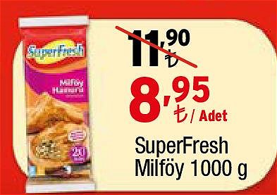 SuperFresh Milföy 1000 g image