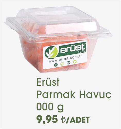 Erüst Parmak Havuç 000 g image