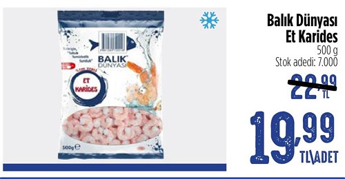 Balık Dünyası Et Karides 500 g image