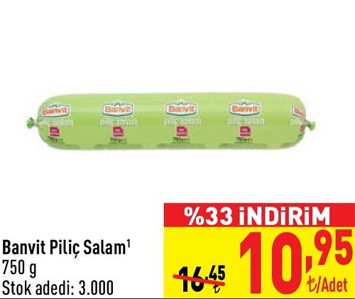 Banvit Piliç Salam 750 g image