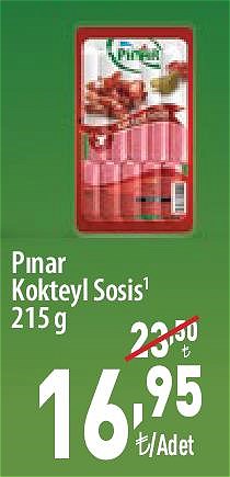 Pınar Kokteyl Sosis 215 g image