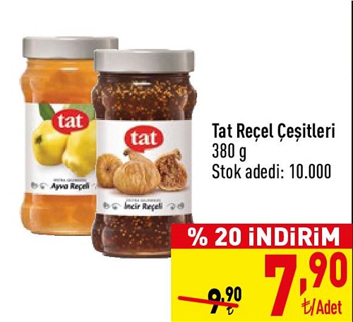 Tat Reçel Çeşitleri 380 g image