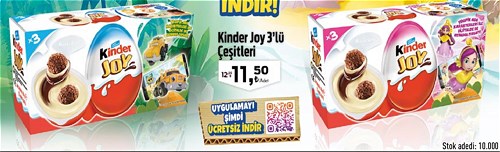 Kinder Joy 3'lü Çeşitleri image