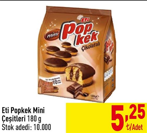 Eti Popkek Mini Çeşitleri 180 g image