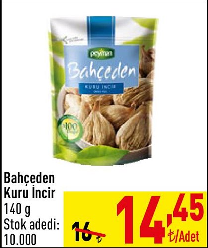 Bahçeden Kuru İncir 140 g image