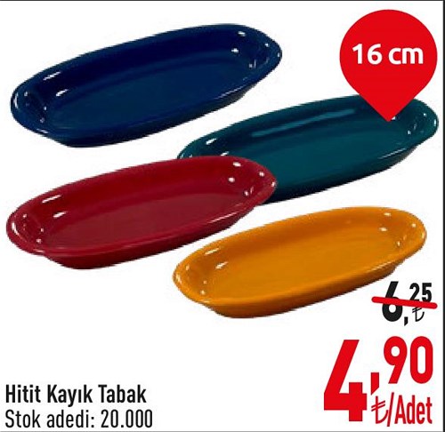 Hitit Kayık Tabak 16 cm image