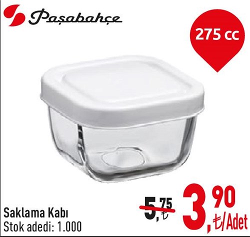 Paşabahçe Saklama Kabı 275 cc image