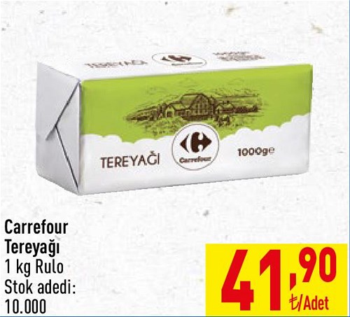 Carrefour Tereyağı 1 kg Rulo image