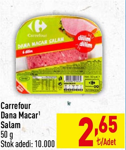 Carrefour Dana Macar Salam 50 g image