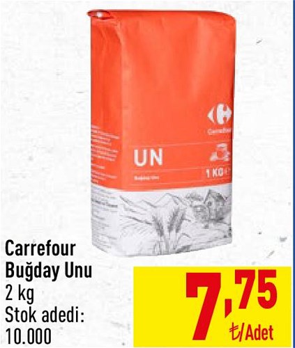 Carrefour Buğday Unu 2 kg image