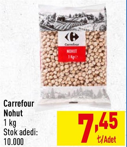 Carrefour Nohut 1 Kg image