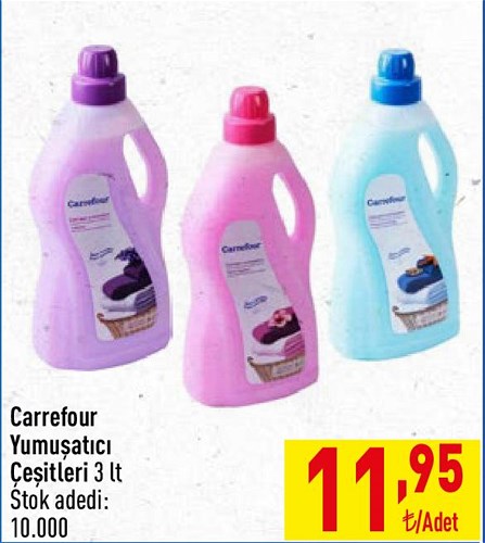 Carrefour Yumuşatıcı Çeşitleri 3 lt image