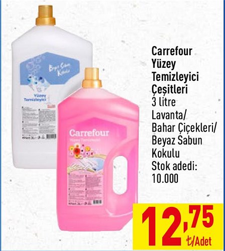 Carrefour Yüzey Temizleyici Çeşitleri 3 litre image