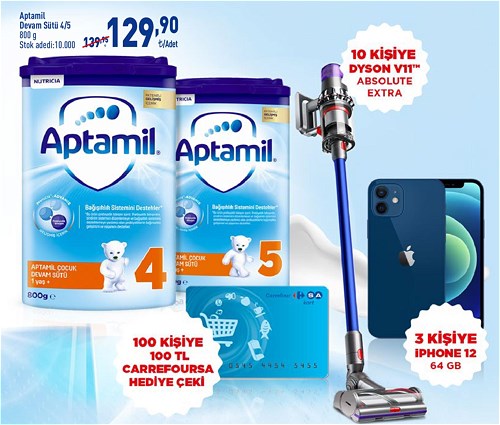 Aptamil Devam Sütü 4/5 800 g image