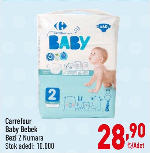 Carrefour Baby Bebek Bezi 2 Numara image