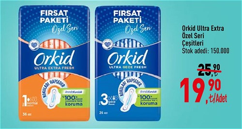 Orkid Ultra Ekstra Özel Seri Çeşitleri/Adet image