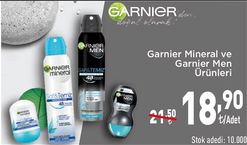 Garnier Mineral ve Men Ürünleri/Adet image