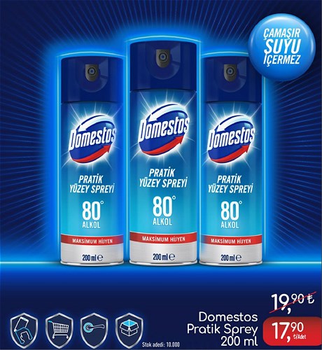 Domestos Pratik Sprey 200 ml image