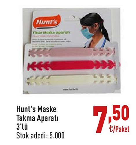 Hunt's Maske Takma Aparatı 3'lü image