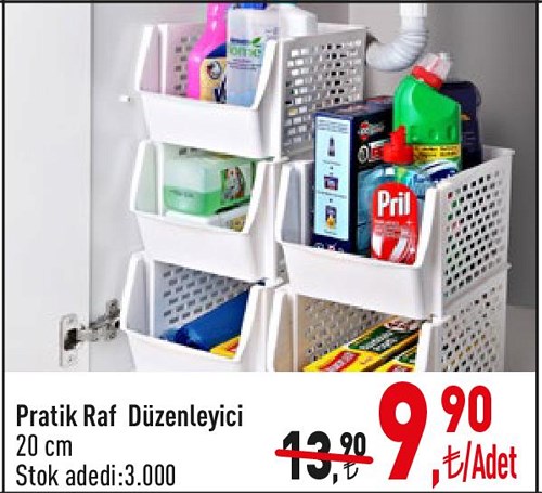 Pratik Raf Düzenleyici 20 cm image