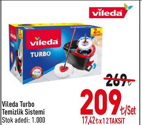 Vileda Turbo Temizlik Sistemi image