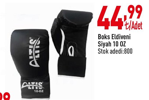 Boks Eldiveni Siyah 10 Oz image