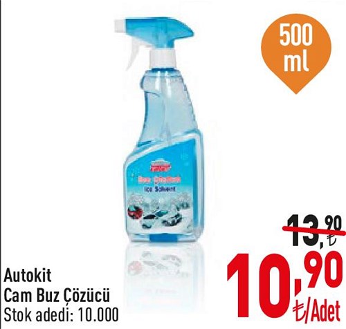 Autokit Cam Buz Çözücü 500 ml image