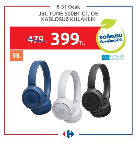 JBL Tune 500BT CT OE Kablosuz Kulaklık image