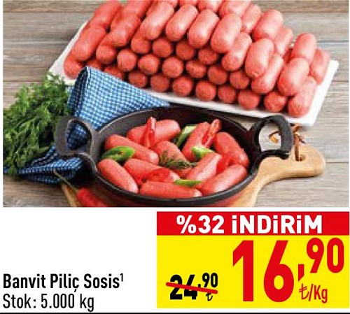 Banvit Piliç Sosis Kg image