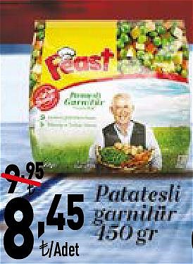 Feast Patatesli Garnitür 150 gr image