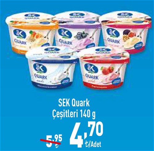 Sek Quark Çeşitleri 140 g image