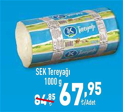 Sek Tereyağı 1000 g image