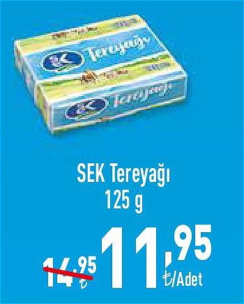 Sek Tereyağı 125 g image