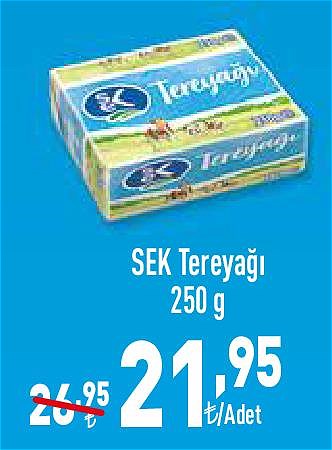 Sek Tereyağı 250 g image