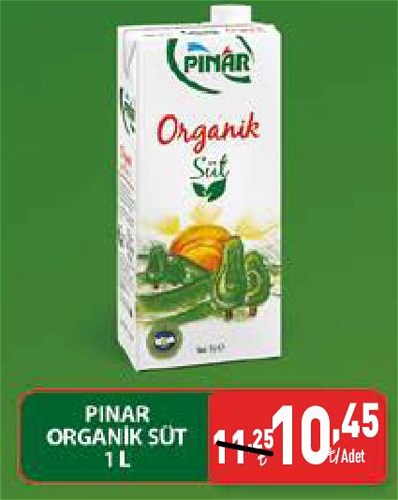 Pınar Organik Süt 1 L image