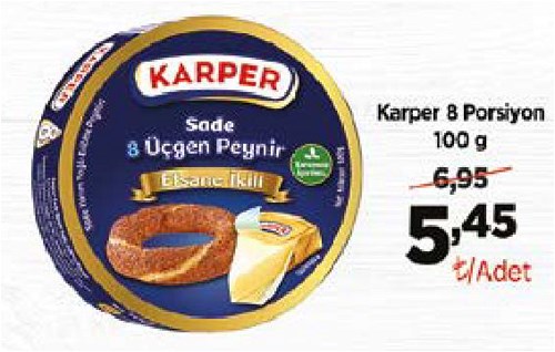 Karper 8 Porsiyon 100 g image