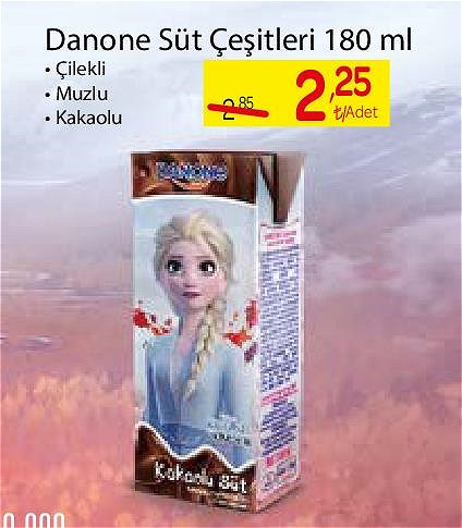 Danone Süt Çeşitleri 180 ml image