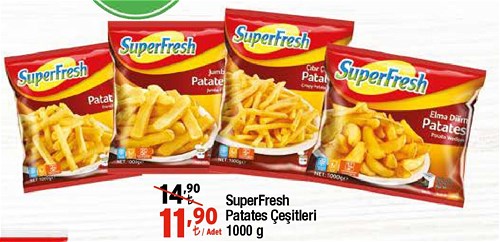 SuperFresh Patates Çeşitleri 1000 g image