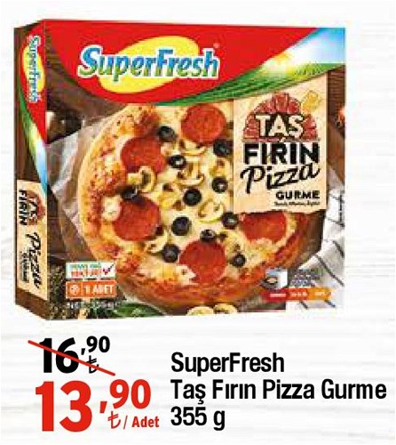 SuperFresh Taş Fırın Pizza Gurme 355 g image